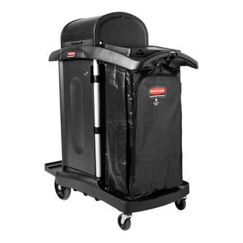 High-Security Janitorial Cleaning Cart